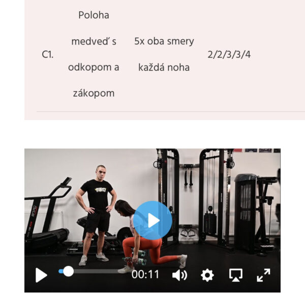 ZADOK SNOV - Video tréningový plán - Image 2